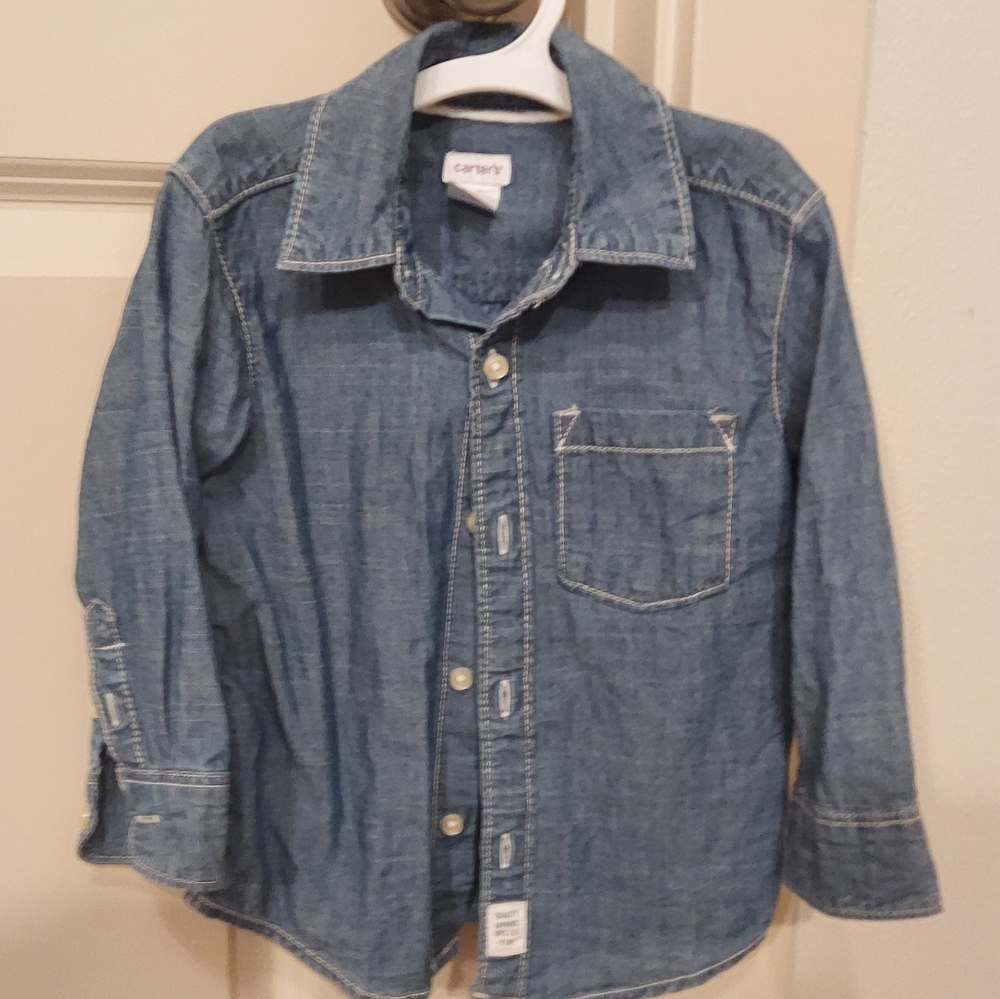EUC toddler Jean shirt